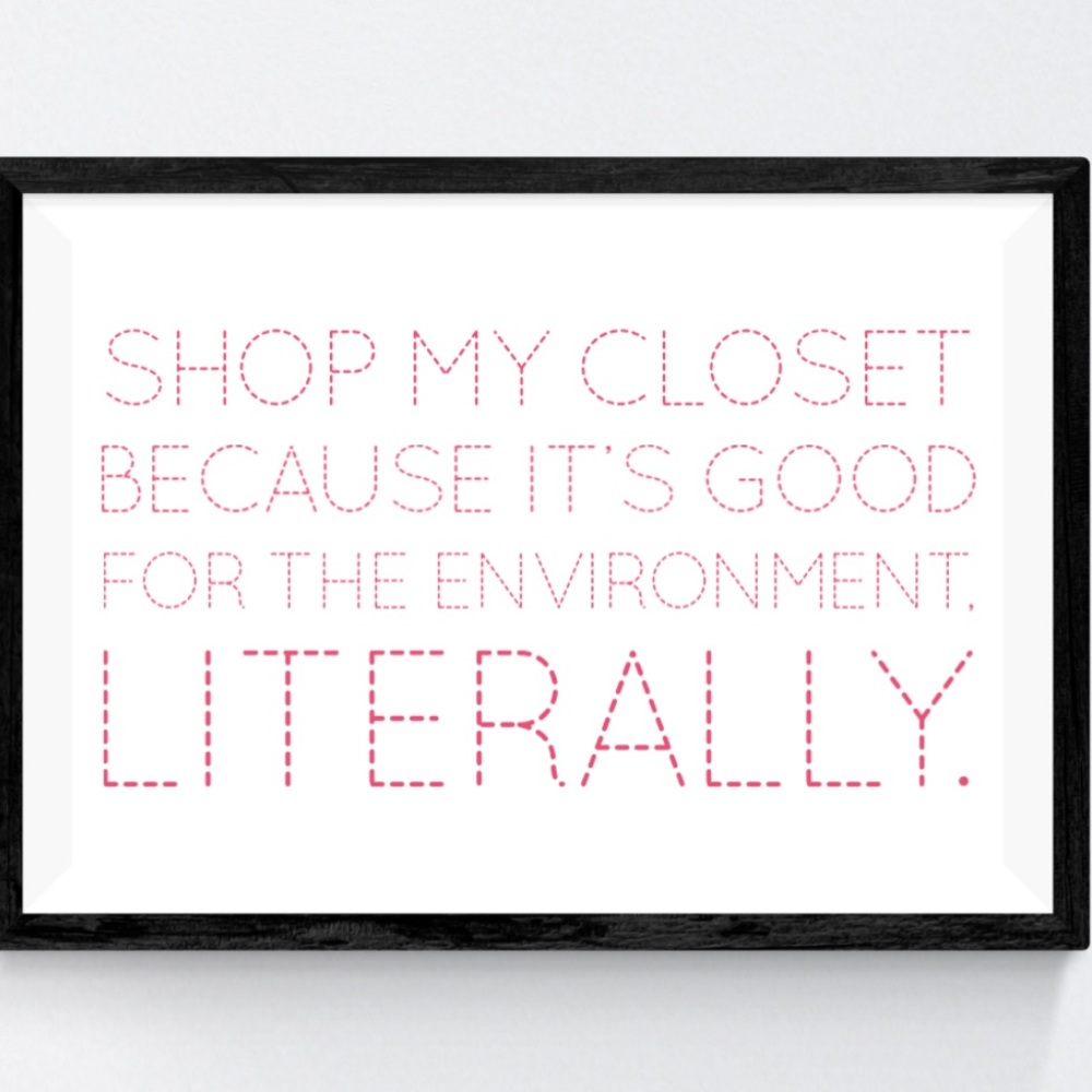 REDUCE, REUSE & RECYCLE* MAKE A DIFFERENCE PFFS!